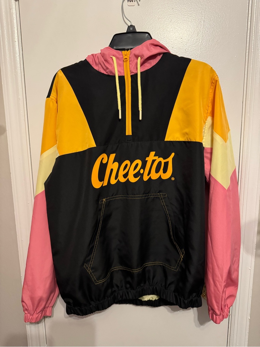 Cheetos Hooded Windbreaker Jacket Size S/M